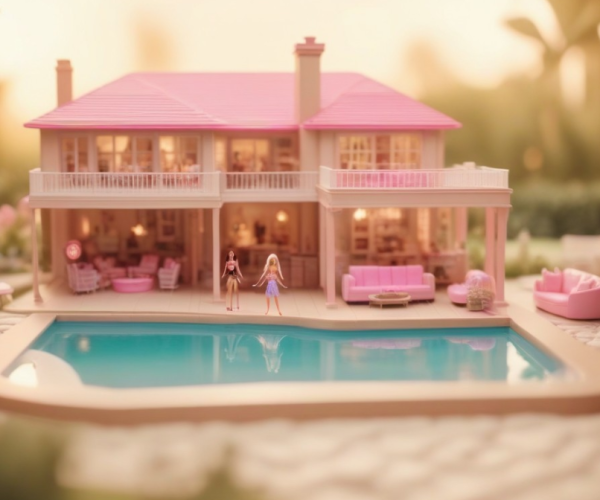 Barbie Dream house Pool Party: Dive into Fun and Fashion